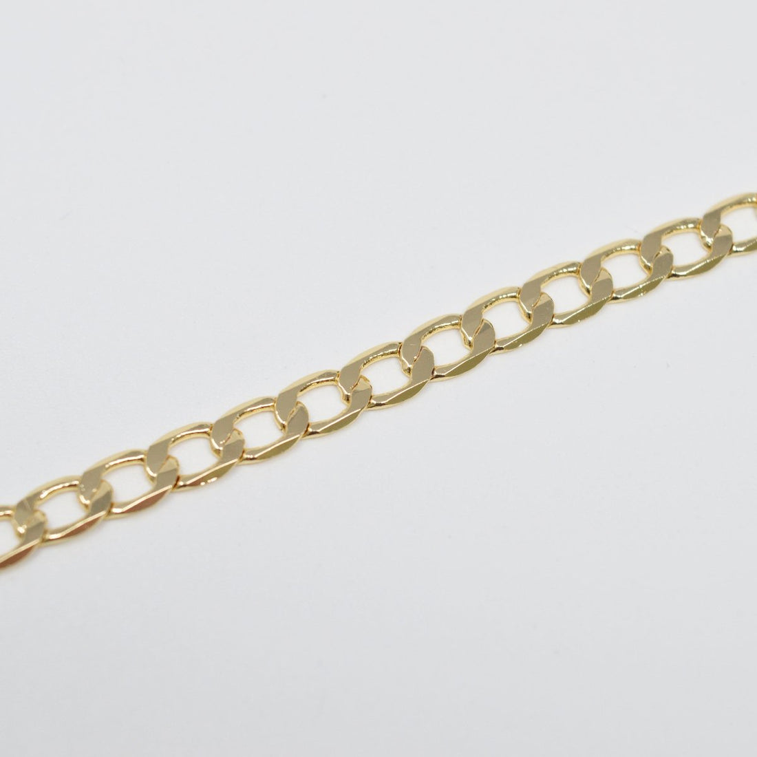 Clearance Pricing BLOWOUT 16K Gold Filled 4.4X6.7mm Cuban CURB Chain by Yard, Roll Chain for Jewelry Making, Thickness 0.6mm, Curb For Necklace Bracelet Anklet Component Supply | ROLL-432