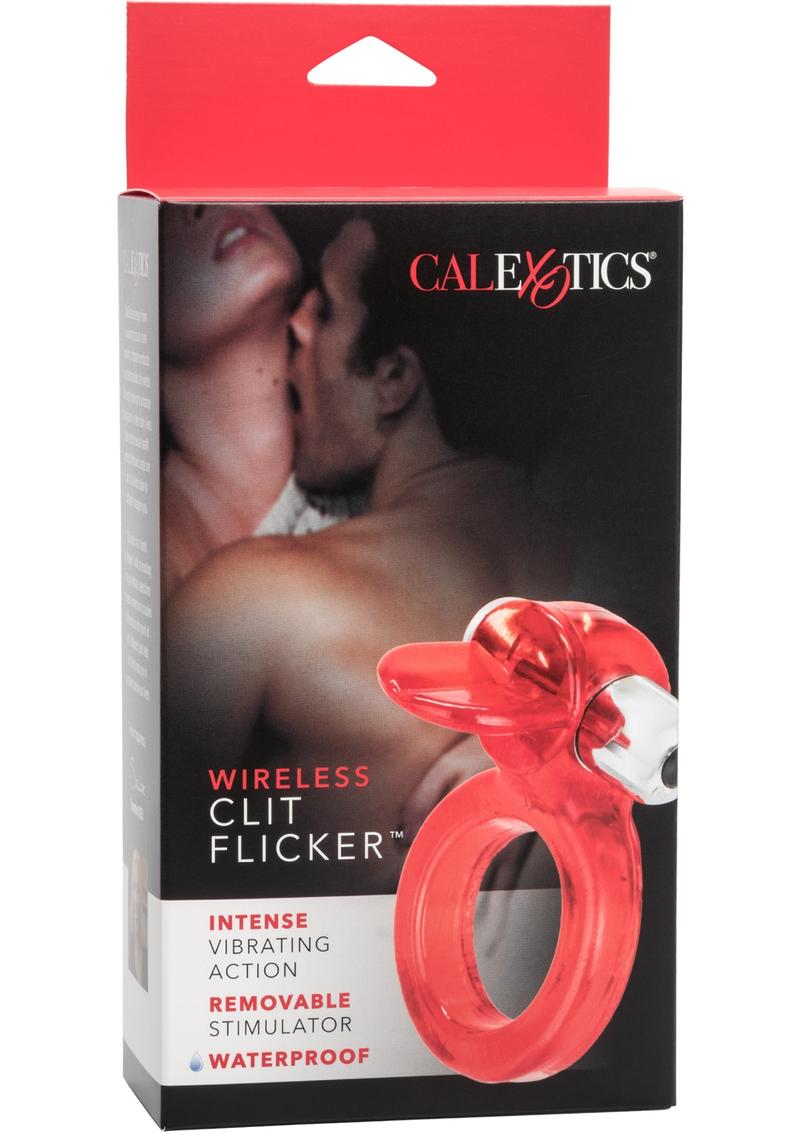 CalExotics Wireless Clit Flicker Vibrating Cock Ring