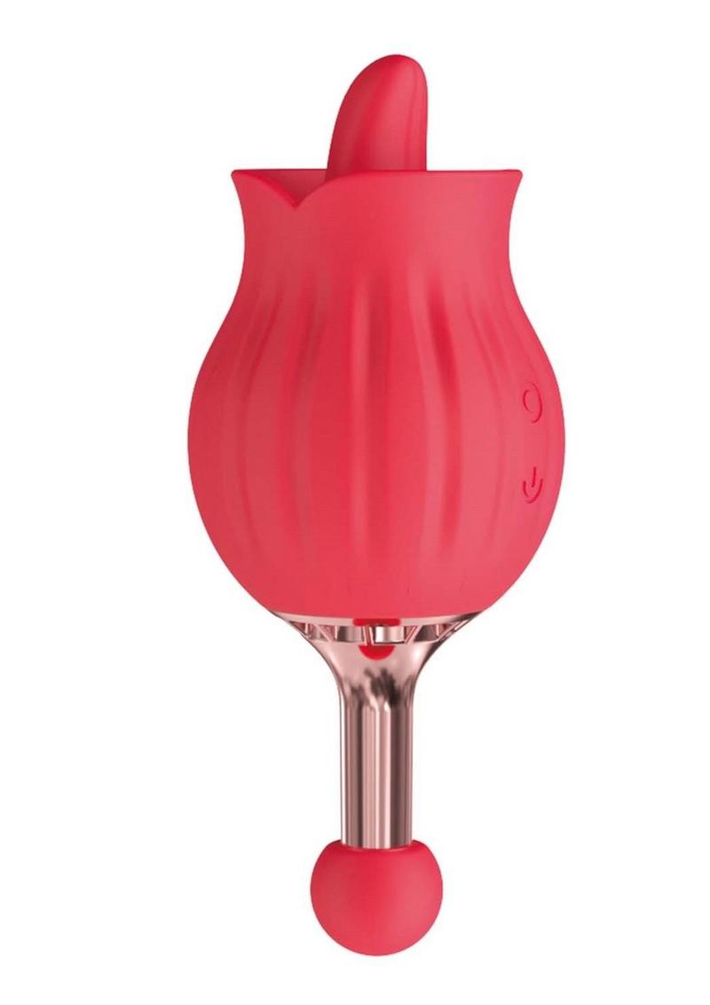 Clit-Tastic Rose Bud Dual Massager