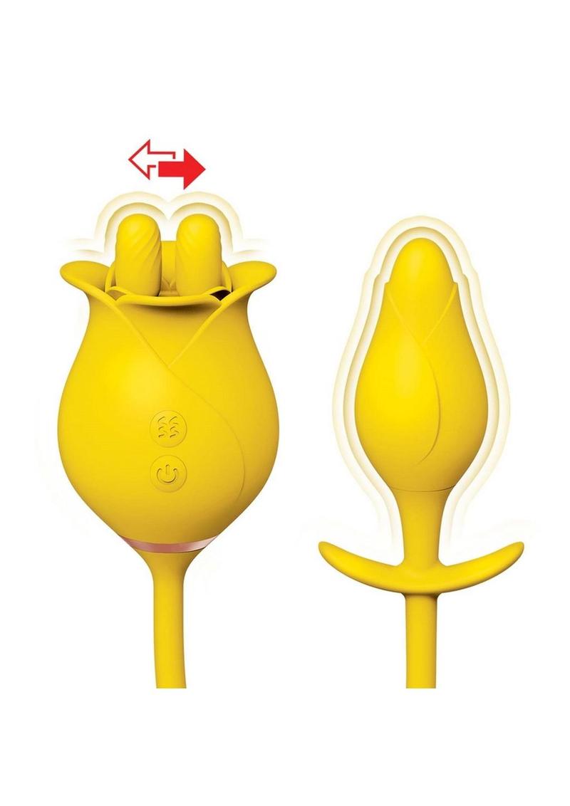 Clit-Tastic Tulip Finger Massager And Pleasure Plug