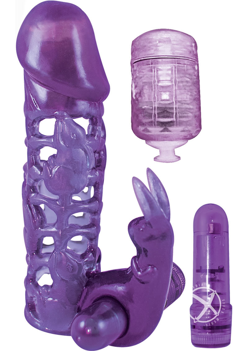 Clit Tickler Vibrating Penis Extender by Nasstoys