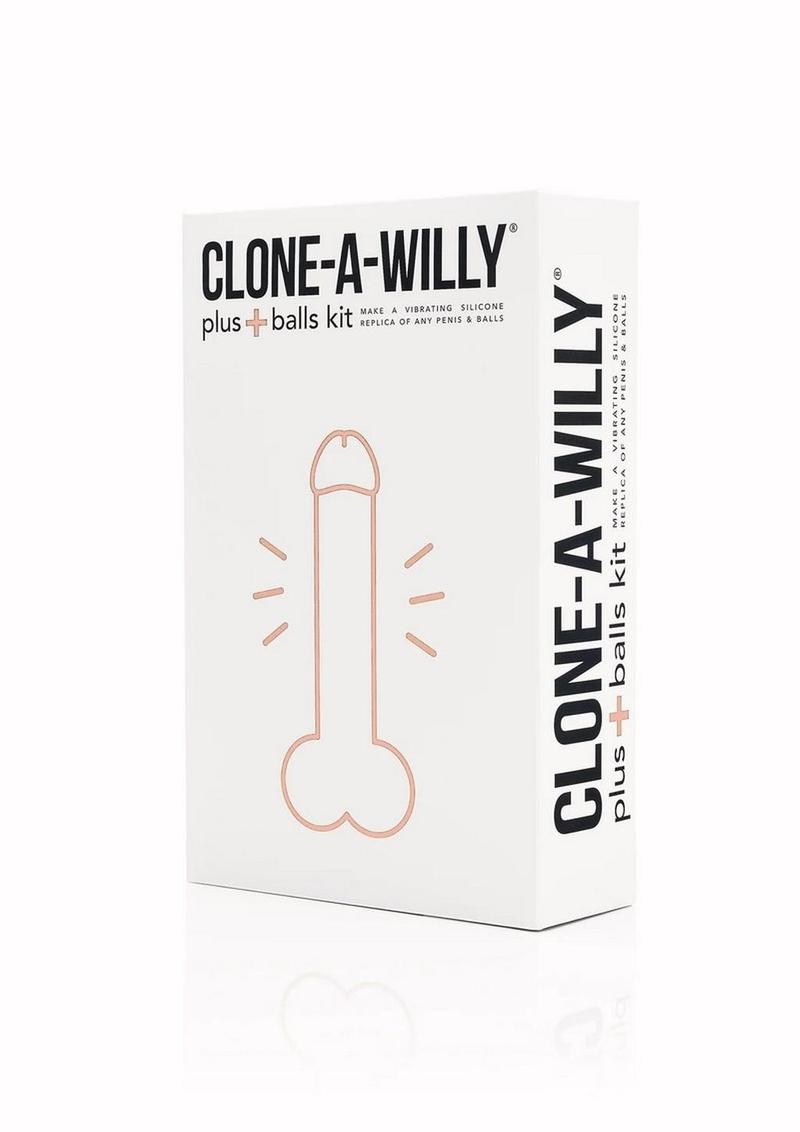 Clone A Willy Plus Balls Kit Make a Vibrating Replica of Your Penis And Balls