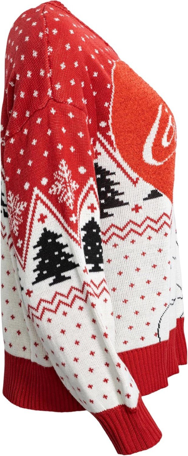 Coca Cola Heart Polar Bear Drinking Women&