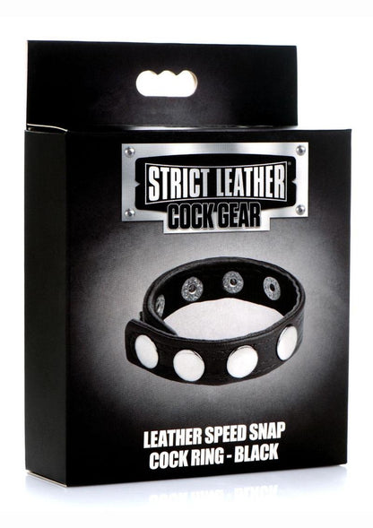 Strict Leather Speed Snap Cock Adjustable Leather Ring