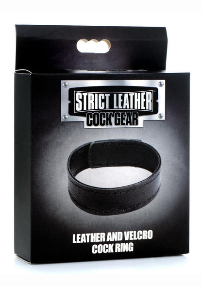 Strict Leather Cock Gear Leather And Velcro Adjustable Cock Ring