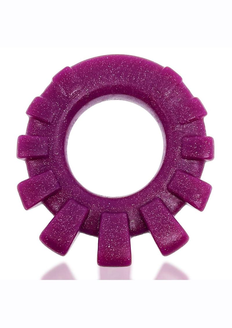 Oxballs Cock Lugged Platinum Silicone Cock Ring