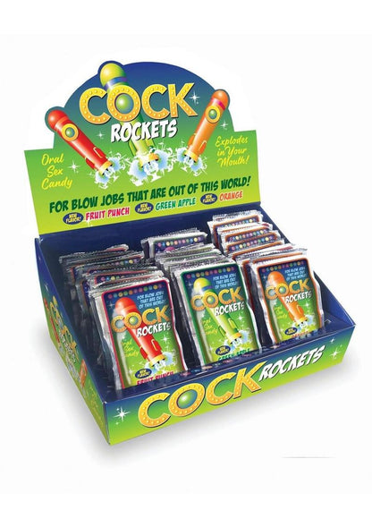 Cock Rockets Oral Sex Candy (36 Per Display) – Fruity &amp; Fun Treats