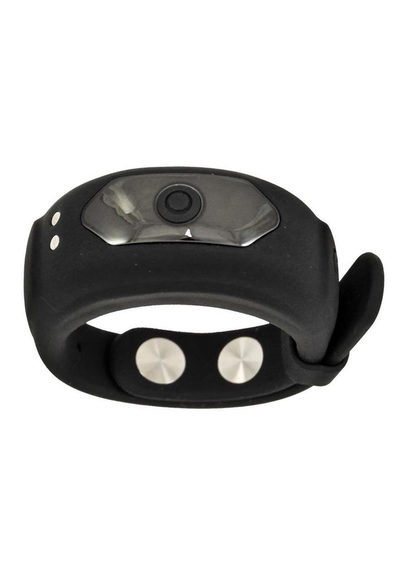 CockPower Adjustable Belt Ring Rechargeable Silicone Cock Ring