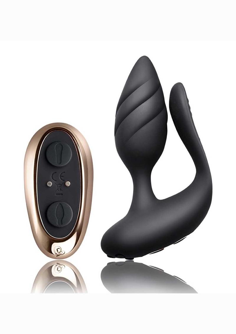 Cocktail Rechargeable Couples Vibrator with Remote Control Vibrators