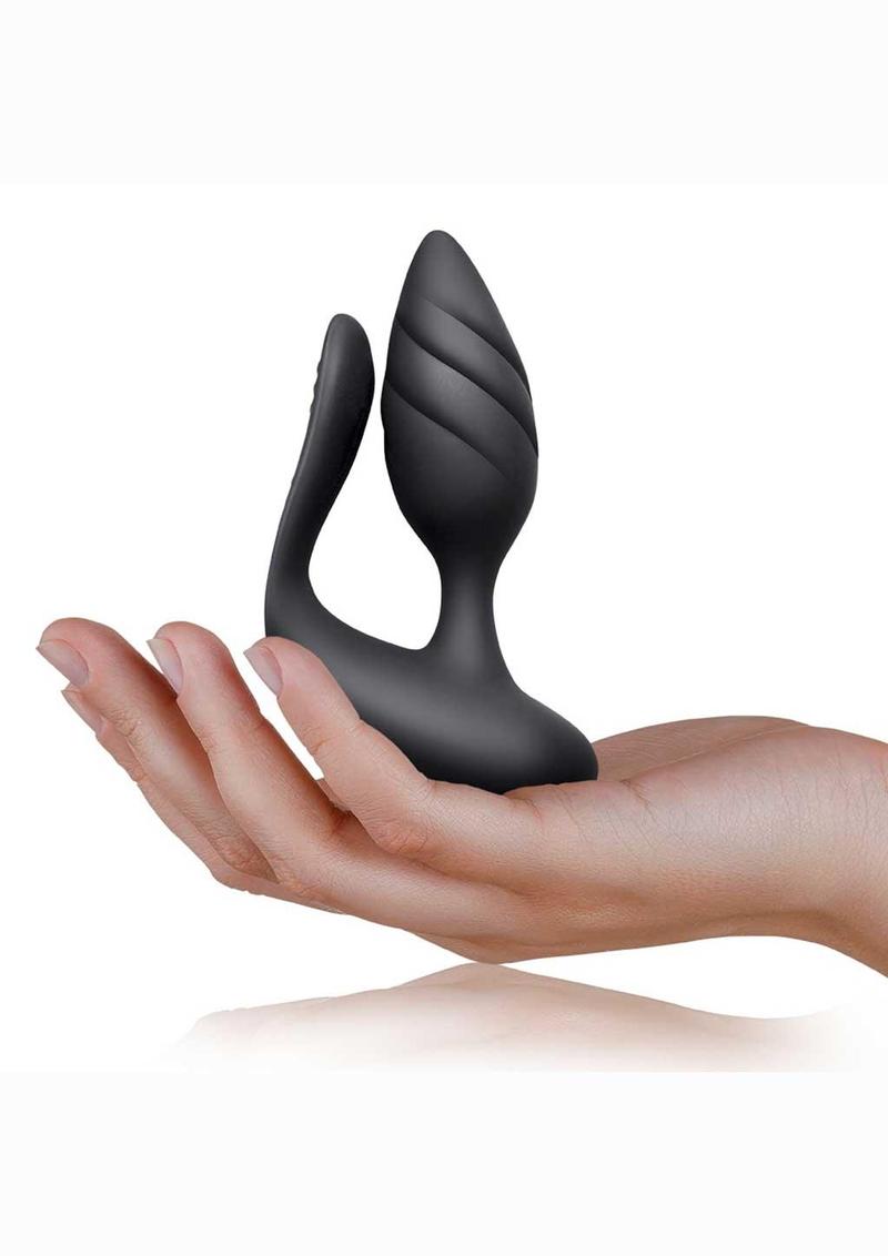 Cocktail Rechargeable Couples Vibrator with Remote Control Vibrators