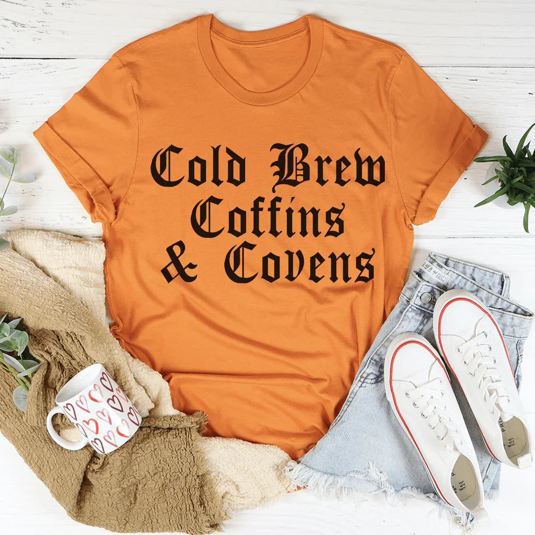 Cold Brew Coffins &amp; Covens Tee