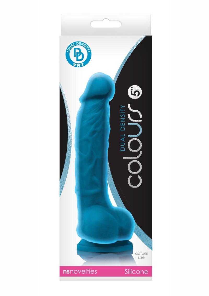 Colours Dual Density Silicone Dildo
