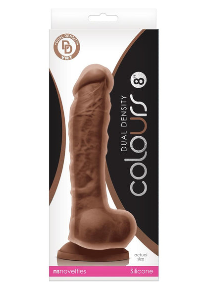 Colours Dual Density Silicone Dildo