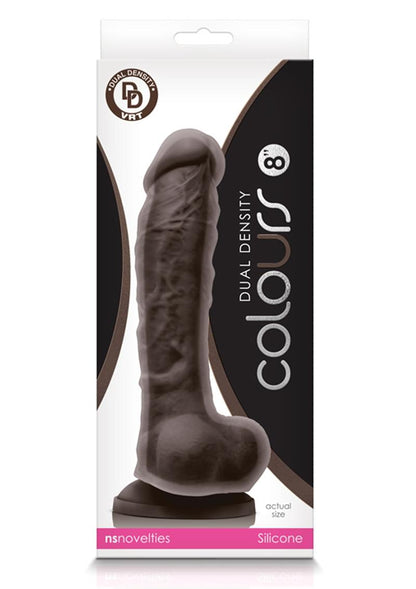 Colours Dual Density Silicone Dildo
