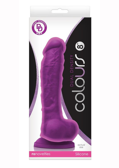Colours Dual Density Silicone Dildo
