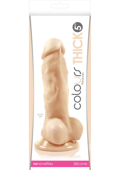 Colours Pleasures Silicone Thick Dildo