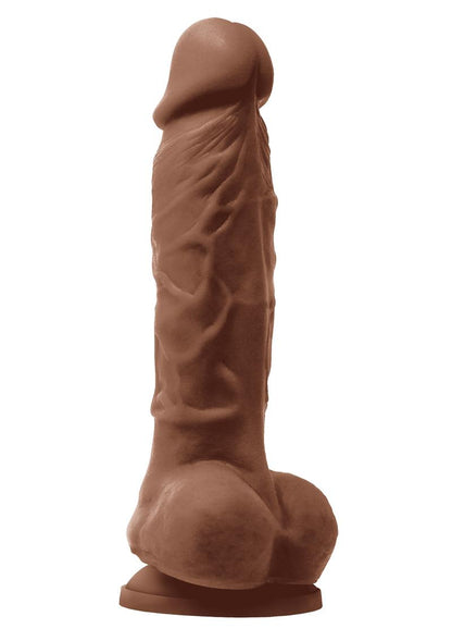Colours Pleasures Vibrating Dildo with Balls
