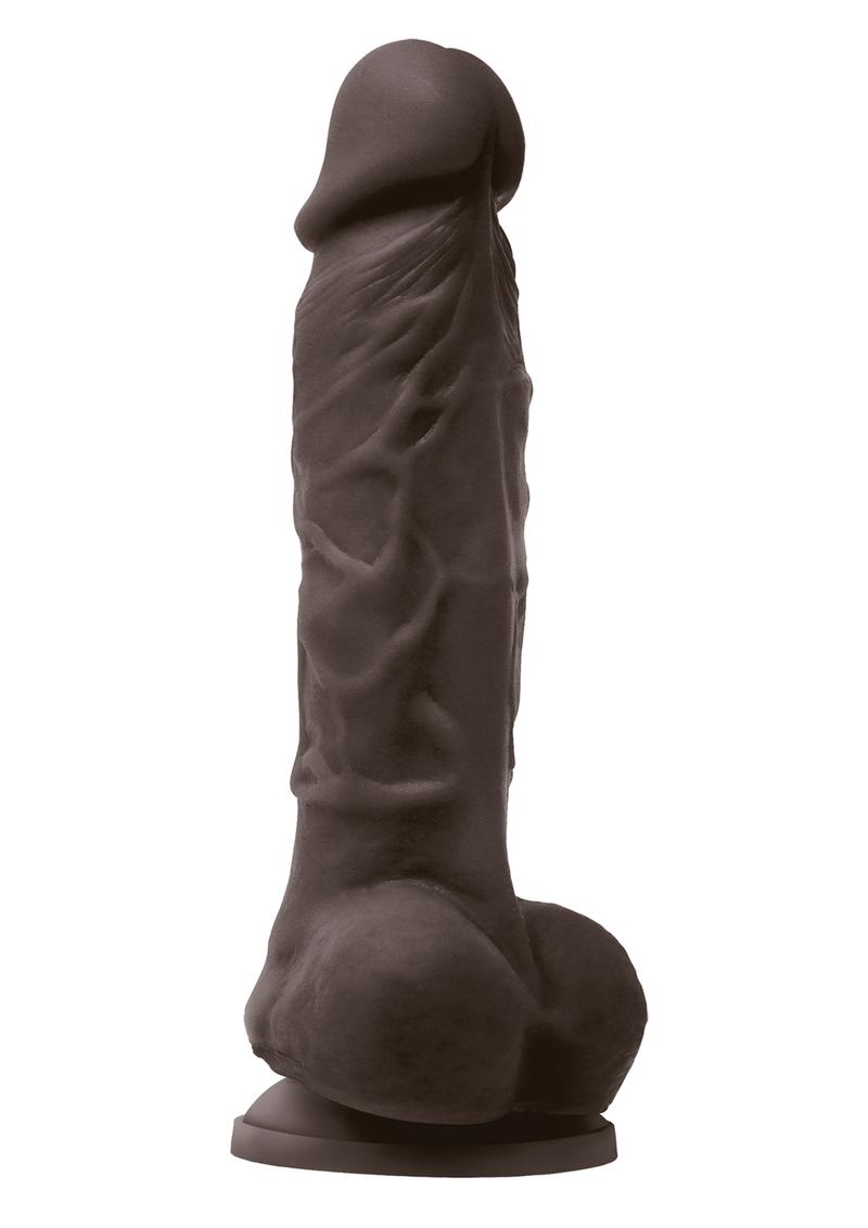 Colours Pleasures Vibrating Dildo with Balls