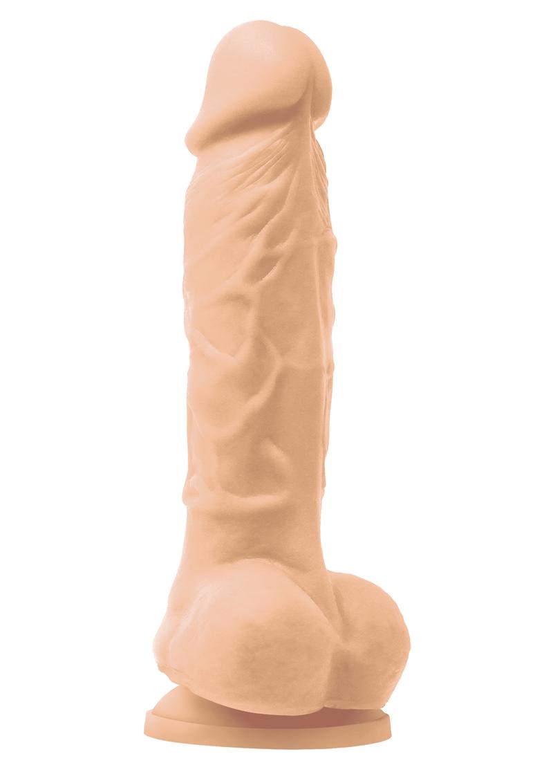 Colours Pleasures Vibrating Dildo with Balls