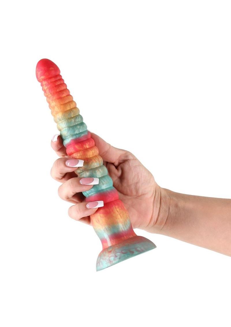 Colours Stacked Waterproof And Premium Silicone Dildo