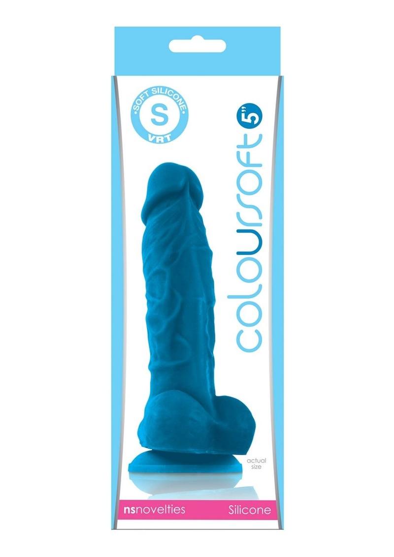 ColourSoft Silicone Dildo With Realistic And Harness Compatible