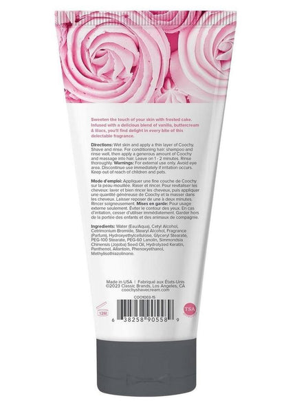 Coochy Oh So Smooth Shave Cream Frosted Cake Scent