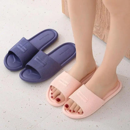 Cool New Slippers Women Summer Flip Flops Indoor Slippers Unique Design House Bathroom Non-slip Soft Flip Flops For Women