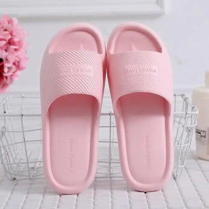 Cool New Slippers Women Summer Flip Flops Indoor Slippers Unique Design House Bathroom Non-slip Soft Flip Flops For Women