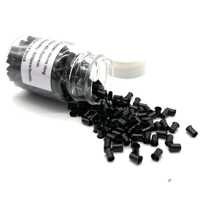 Copper Micro Link Style C - Size 4.0 x 3.6 x 6.00 mm 1 bottle (500 pieces)