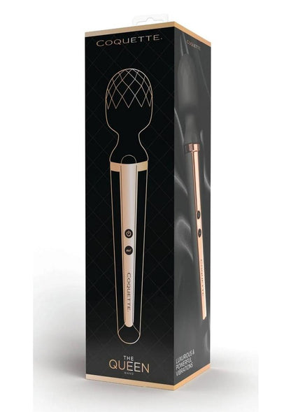 Coquette The Queen Wand With Rechargeable Silicone Massager