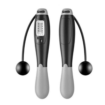 Cordless Jump Ropes Smart Electronic Digital Wireless Skip Rope Calorie Consumption Fitness Body Building Exercise Jumping Rope Calorie Counter For Fitness Exercise Boxing Cordless Skipping Rope For Adults Men Women