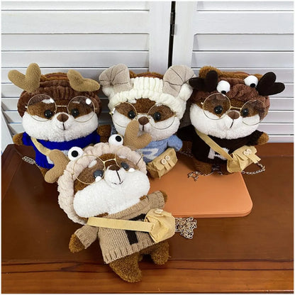 Corgi Kawaii Plush Backpack