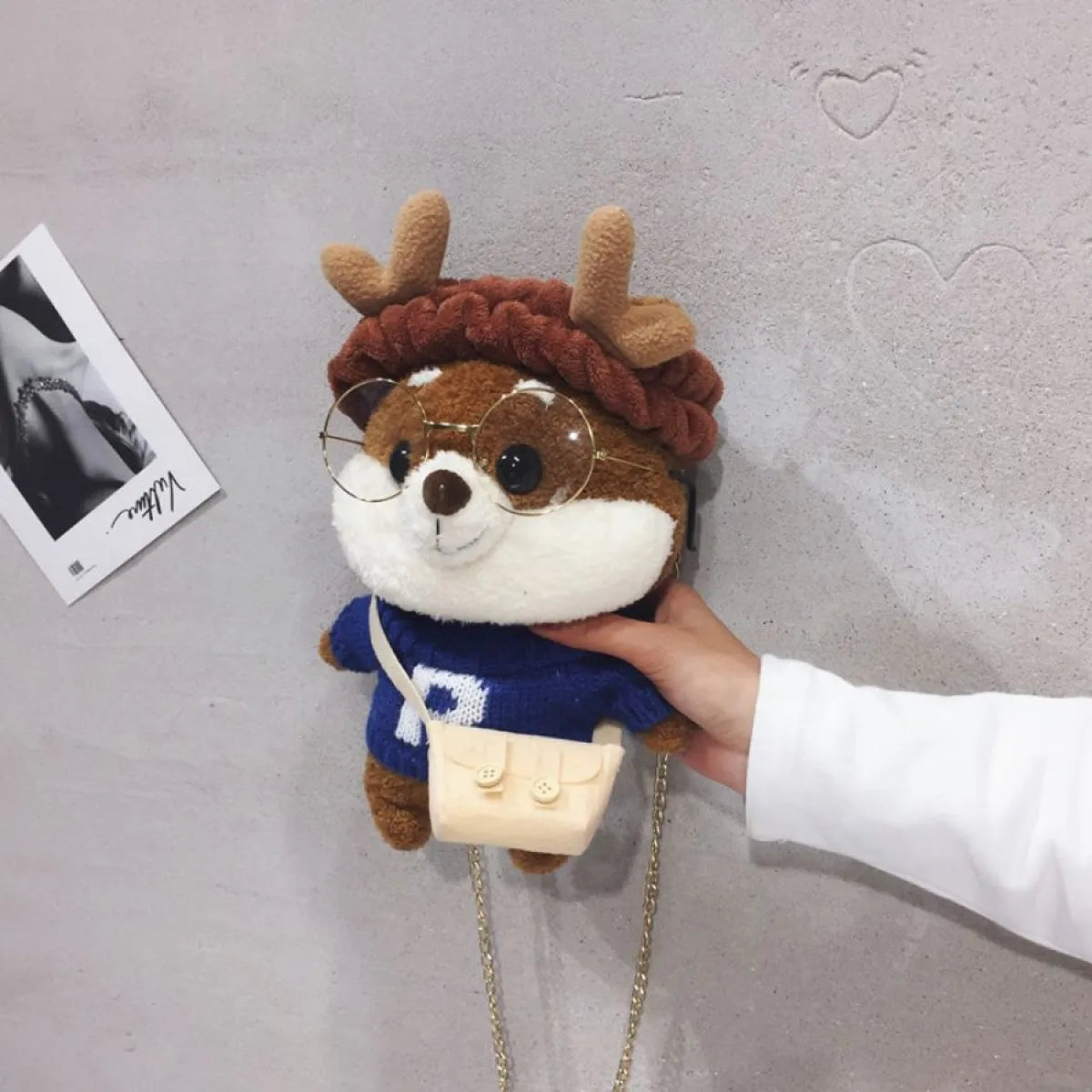Corgi Kawaii Plush Backpack