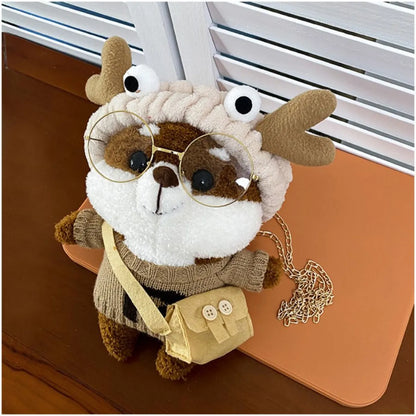 Corgi Kawaii Plush Backpack