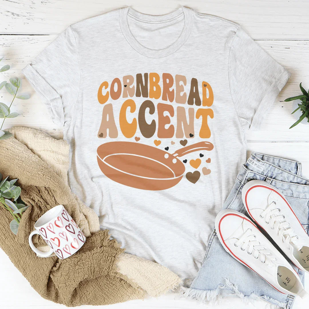 Cornbread Accent Tee