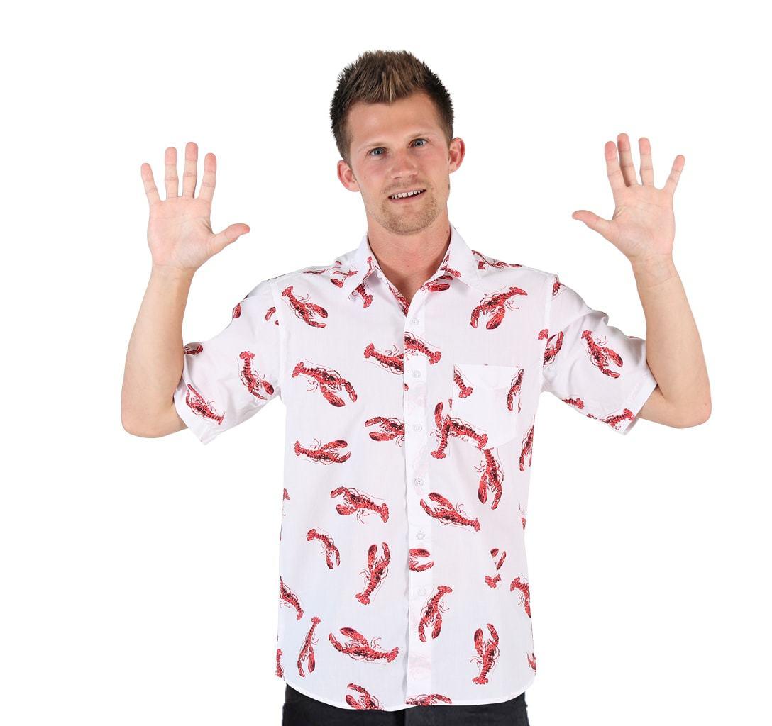 Cosmo Kramer Lobster Button-Up Shirt