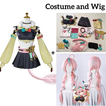 Genshin Varesa Cosplay Set – Kawaii Fantasy Uniform Costume