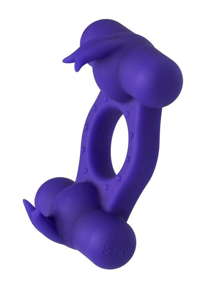 CalExotics Silicone Rechargeable Triple Orgasm Enhancer