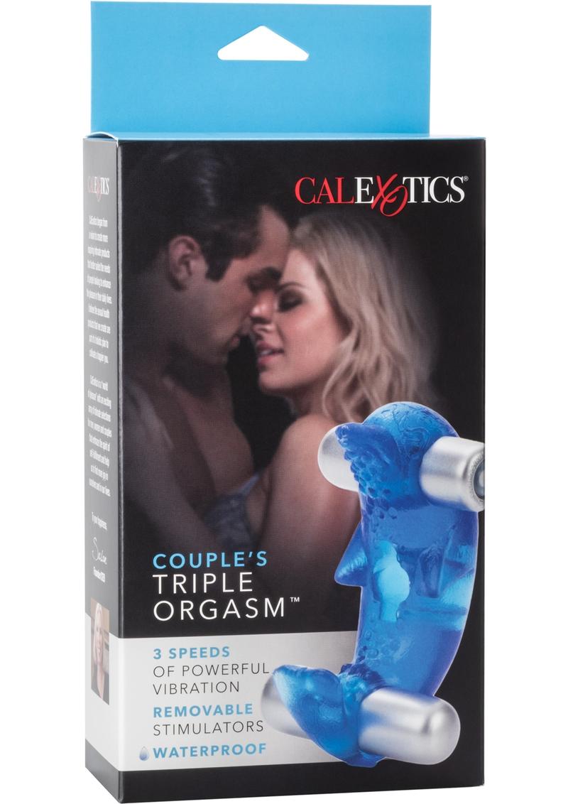 CalExotics Couples Triple Orgasm Vibrating Cock Ring