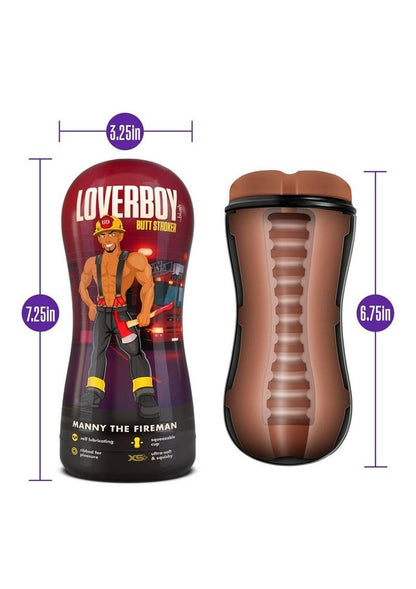 Coverboy Manny the Fireman Self-Lubricating Anal Pocket Stroker