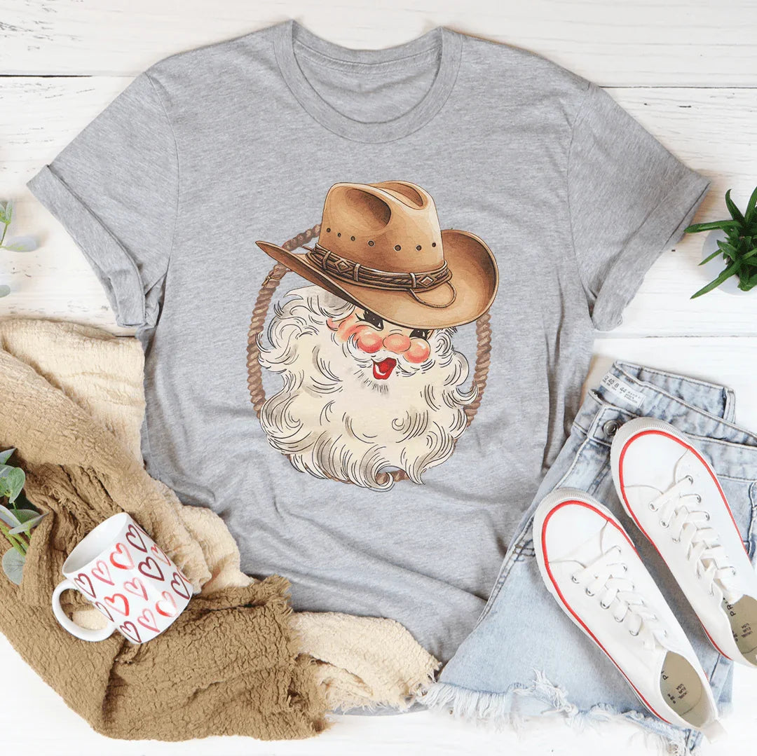 Cowboy Santa Tee