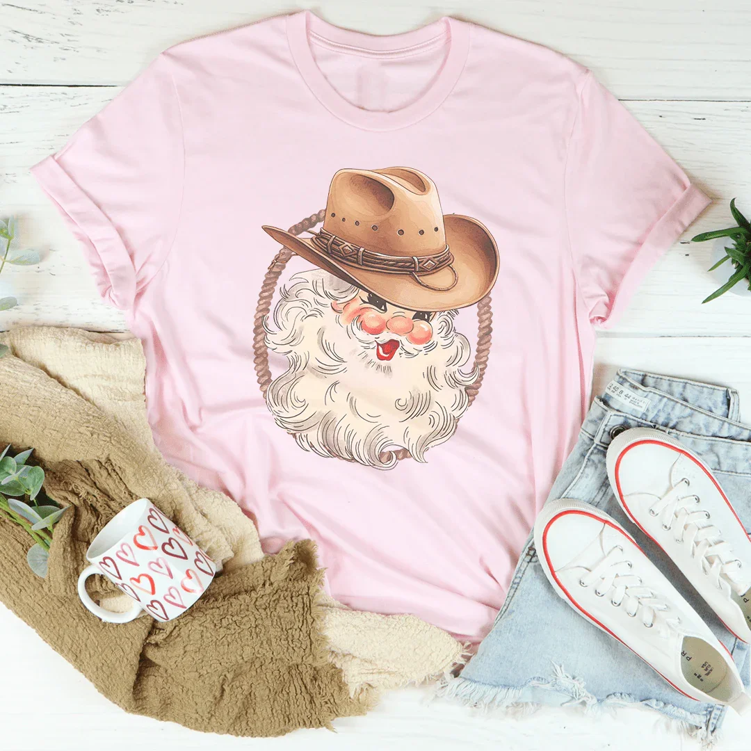 Cowboy Santa Tee
