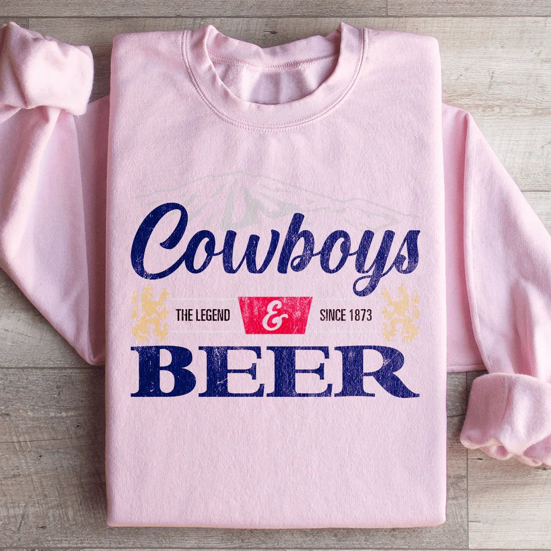 Cowboys &amp; Beer Sweatshirt