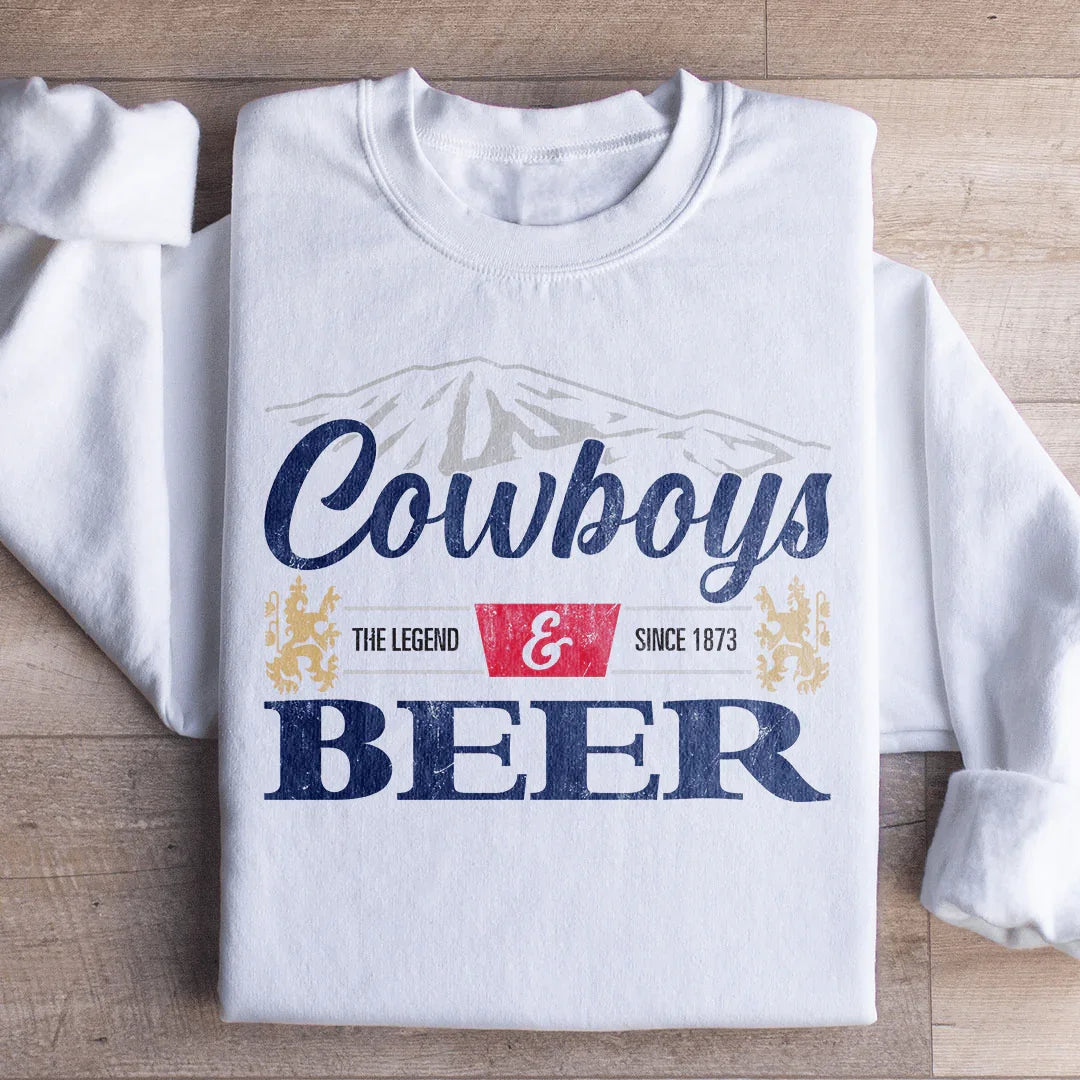 Cowboys &amp; Beer Sweatshirt