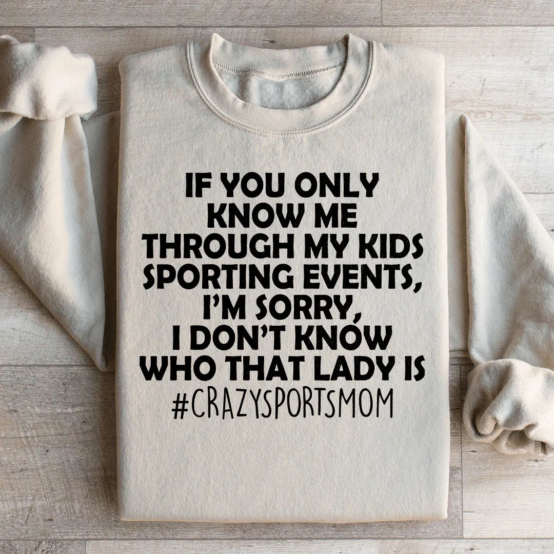 Crazy Sports Lady Sweatshirt