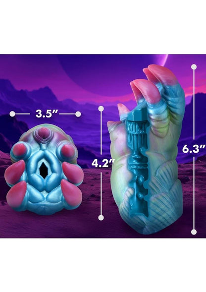 Ursa Silicone Pussy Stroker Multi-color Alien Toy For Pleasure