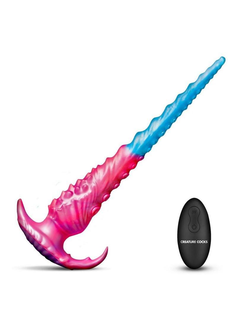 Vibropus Vibrating Silicone Dildo