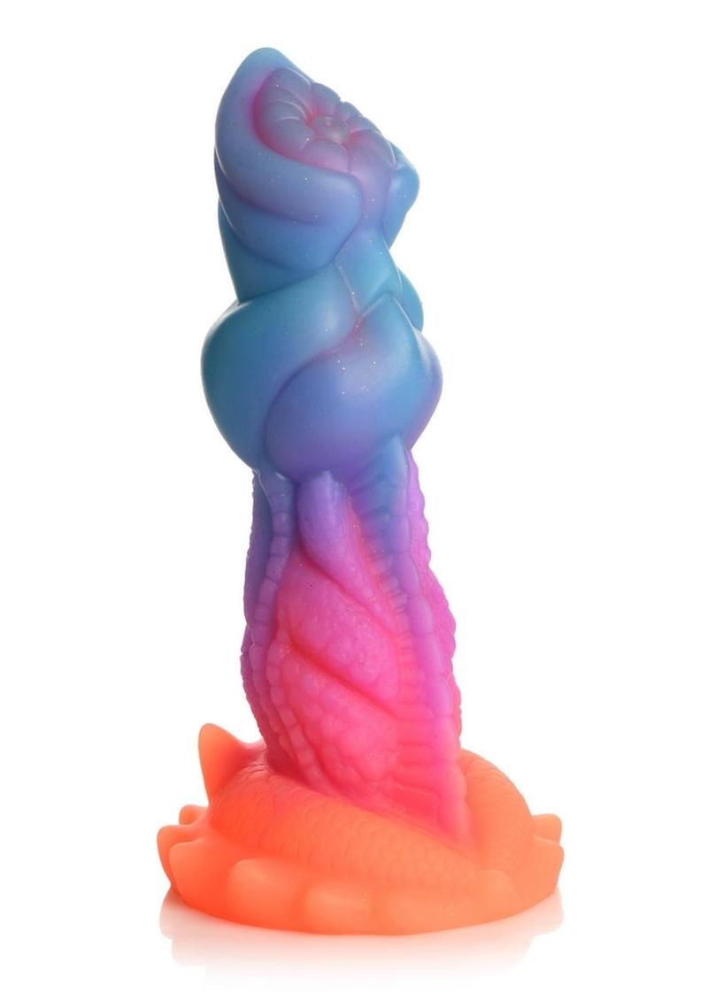 Creature Cocks Aqua-Cock Glow in the Dark Silicone Dildo