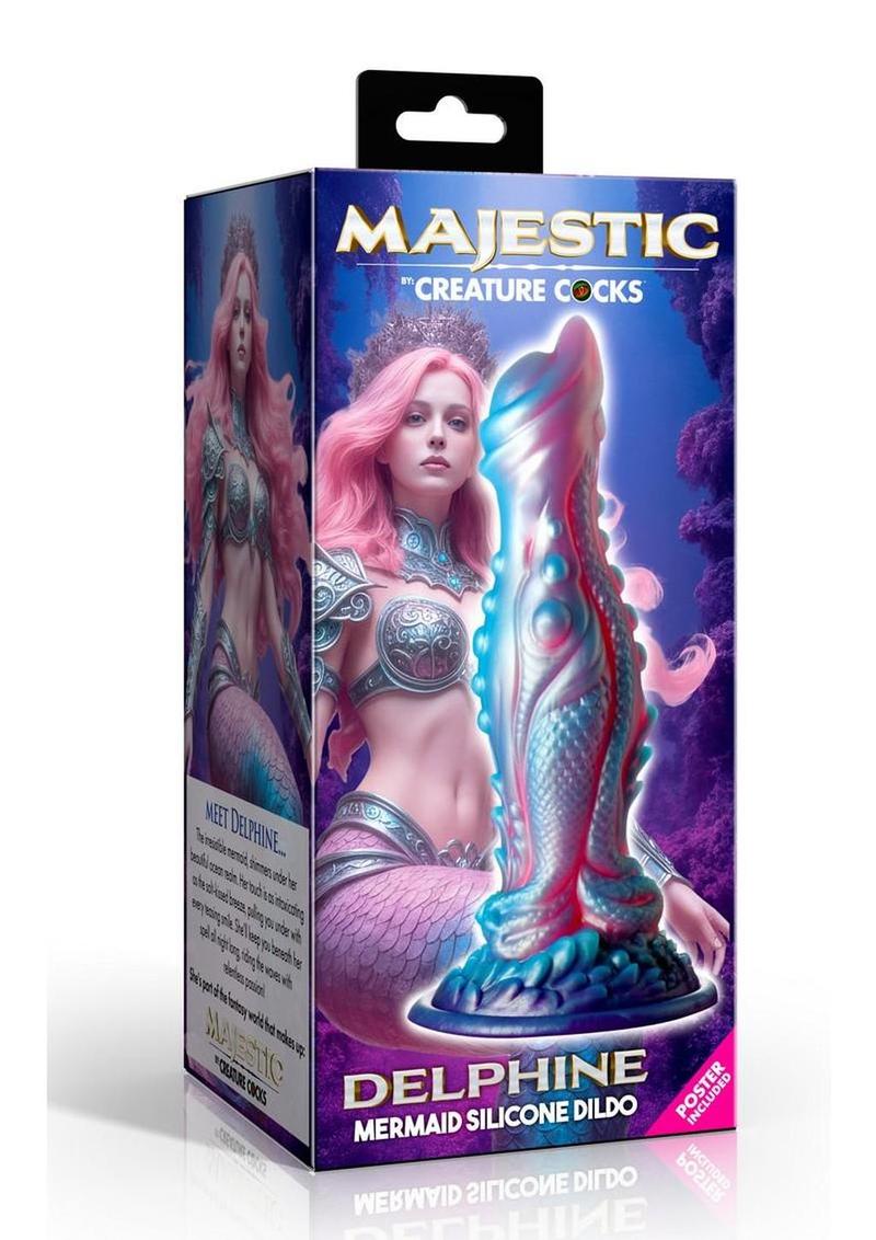 Delphine Mermaid Silicone Dildo