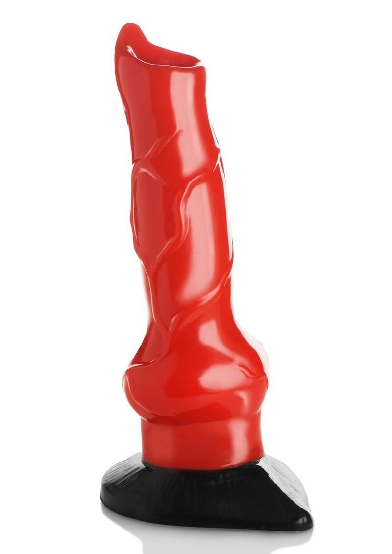 Creature Cocks Giant Hell Hound Canine Dildo With Strong Base